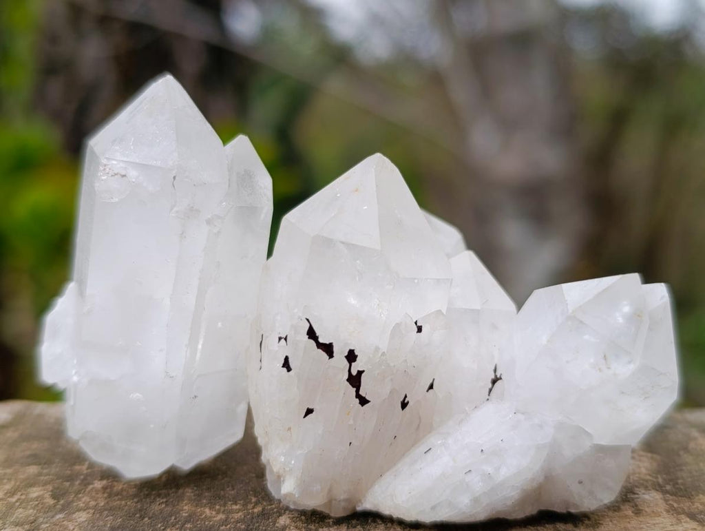Natural Malagasy Quartz Clusters x 35 From Madagascar - Toprock Gemstones and Minerals 