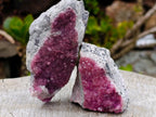 Natural Spherocobaltite Specimens x 6 From Musonoi Mine, Congo - Toprock Gemstones and Minerals 