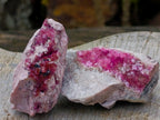 Natural Spherocobaltite Specimens x 6 From Musonoi Mine, Congo - Toprock Gemstones and Minerals 