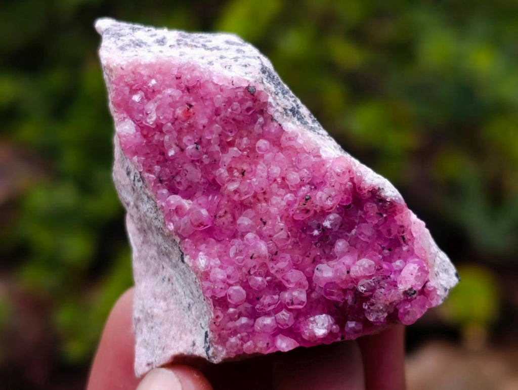Natural Spherocobaltite Specimens x 6 From Musonoi Mine, Congo - Toprock Gemstones and Minerals 