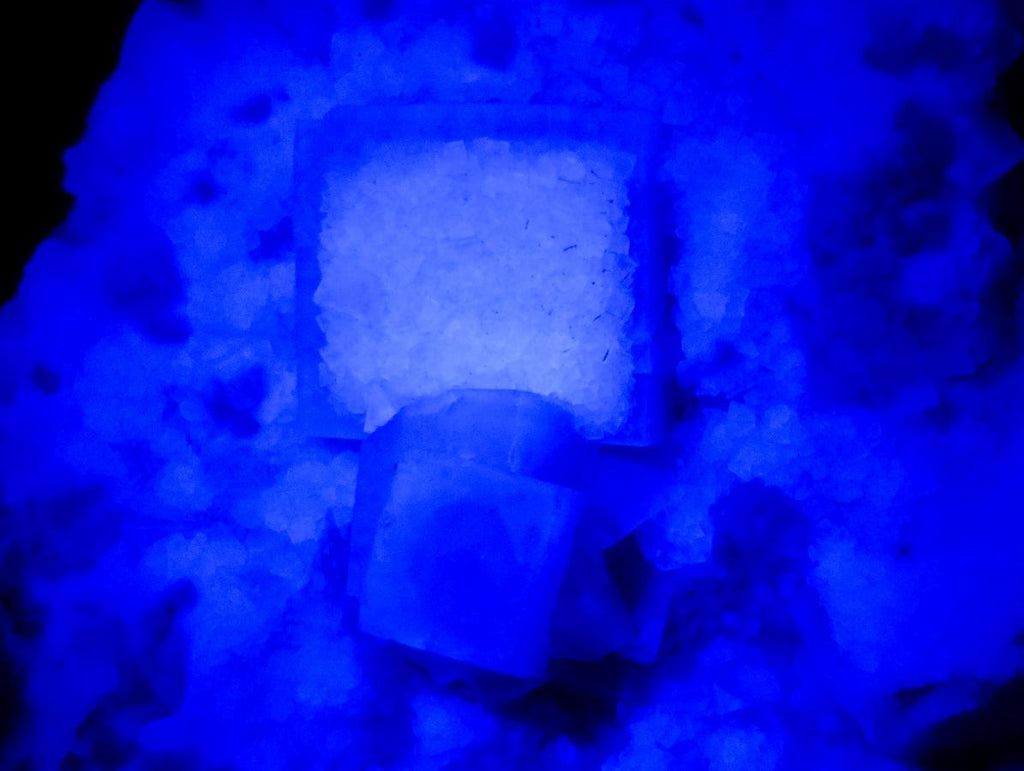 Natural Green Cubic Fluorite Specimens x 2 From Mandrosonoro, Madagascar - Toprock Gemstones and Minerals 