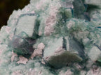Natural Green Cubic Fluorite Specimens x 2 From Mandrosonoro, Madagascar - Toprock Gemstones and Minerals 