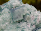 Natural Green Cubic Fluorite Specimens x 2 From Mandrosonoro, Madagascar - Toprock Gemstones and Minerals 