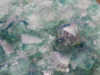 Natural Green Cubic Fluorite Specimens x 2 From Mandrosonoro, Madagascar - Toprock Gemstones and Minerals 