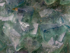 Natural Green Cubic Fluorite Specimens x 2 From Mandrosonoro, Madagascar - Toprock Gemstones and Minerals 