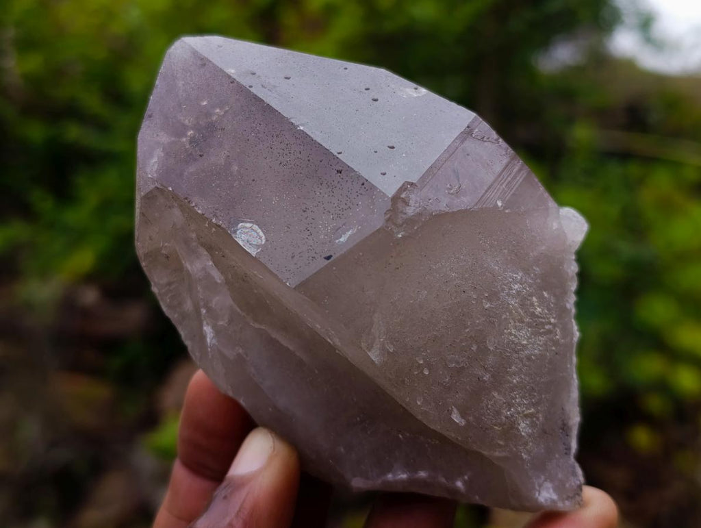 Natural Smokey Quartz and Clear Smokey Quartz Crystals x 6 From Zomba Plateau, Malawi - Toprock Gemstones and Minerals 