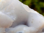 Natural Blue Lace Agate Geode Specimens x 6 From Nsanje, Malawi - Toprock Gemstones and Minerals 
