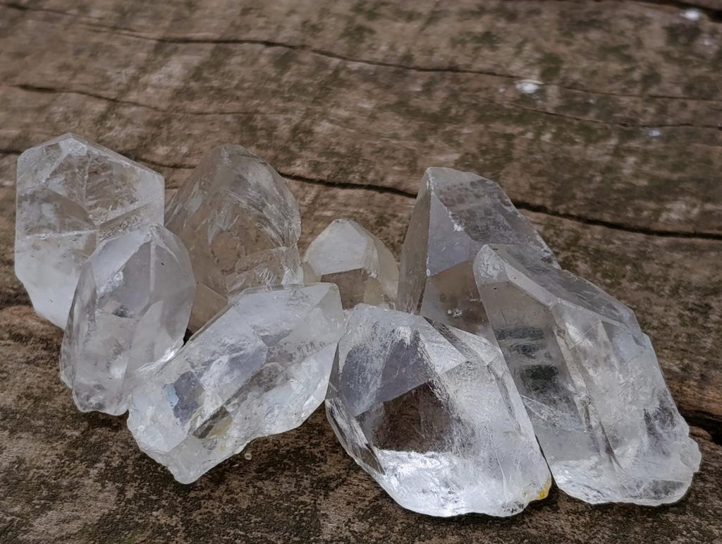 Natural Clear Quartz Crystals x 70 From Madagascar - Toprock Gemstones and Minerals 