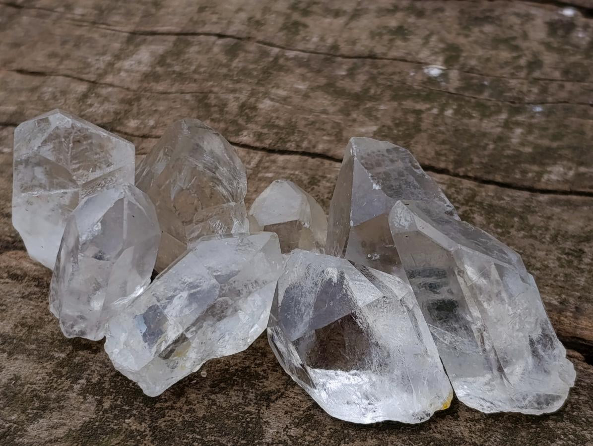 Natural Clear Quartz Crystals x 70 From Madagascar - Toprock Gemstones and Minerals 