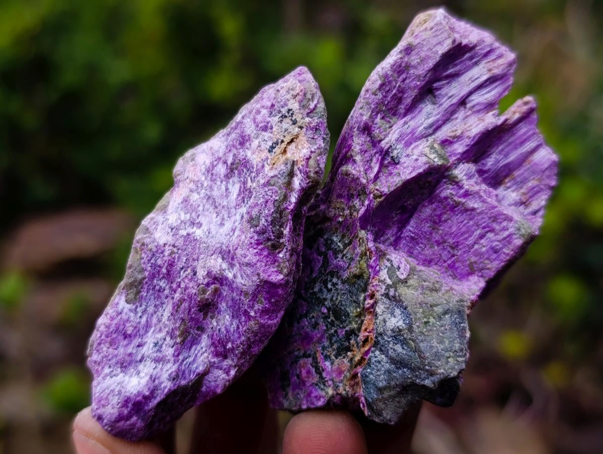 Natural Cobbed Stichtite Specimens x 35 From Barberton, South Africa - Toprock Gemstones and Minerals 
