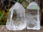 Polished Clear and Smokey Quartz Crystals x 24 From Madagascar - Toprock Gemstones and Minerals 
