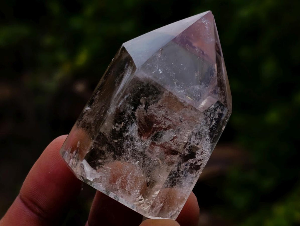 Polished Clear and Smokey Quartz Crystals x 24 From Madagascar - Toprock Gemstones and Minerals 