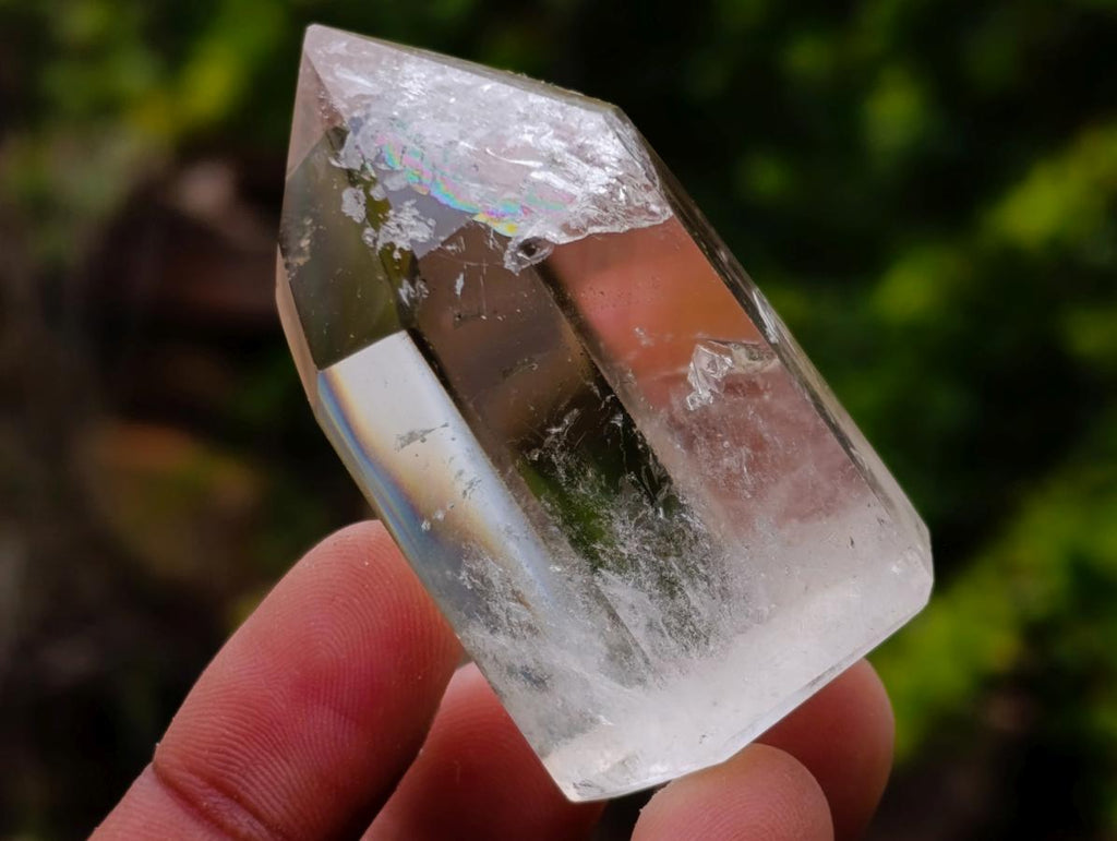 Polished Clear and Smokey Quartz Crystals x 24 From Madagascar - Toprock Gemstones and Minerals 
