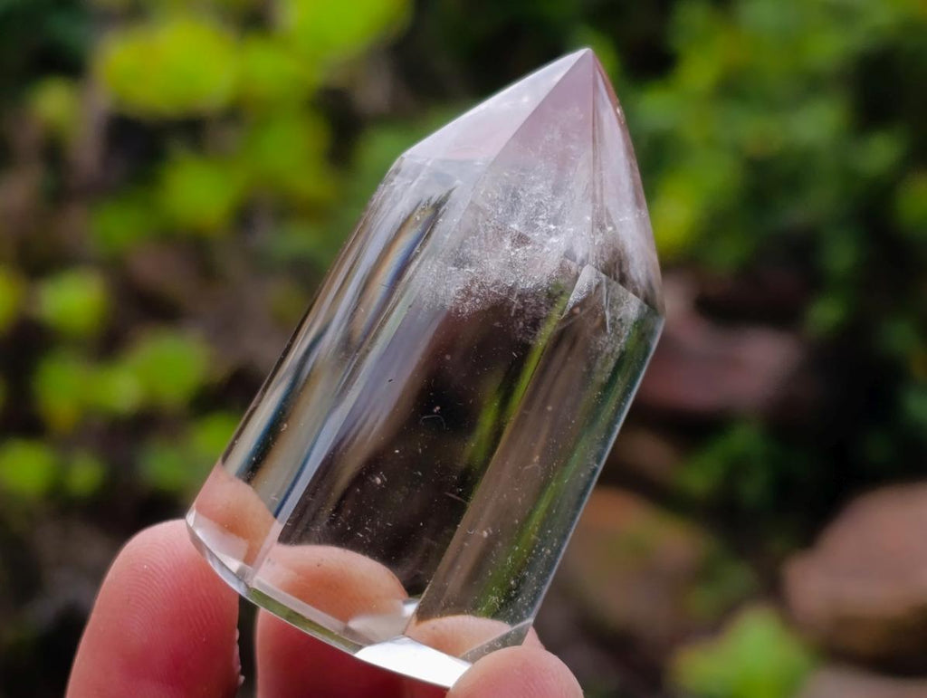 Polished Clear and Smokey Quartz Crystals x 24 From Madagascar - Toprock Gemstones and Minerals 