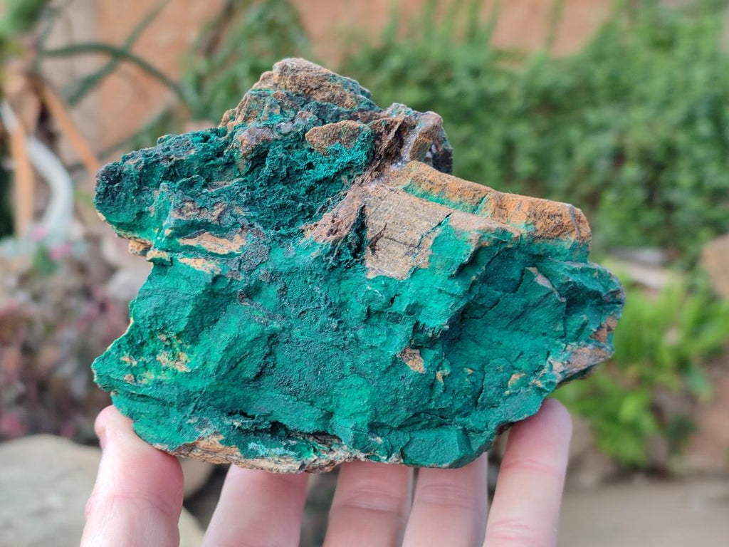 Natural Botryoidal Malachite Specimens x 3 From Congo - Toprock Gemstones and Minerals 