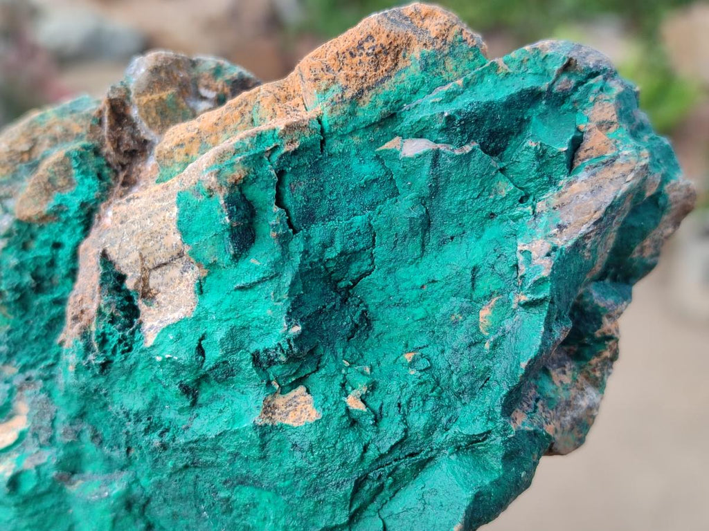 Natural Botryoidal Malachite Specimens x 3 From Congo - Toprock Gemstones and Minerals 