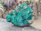 Natural Botryoidal Malachite Specimens x 3 From Congo - Toprock Gemstones and Minerals 