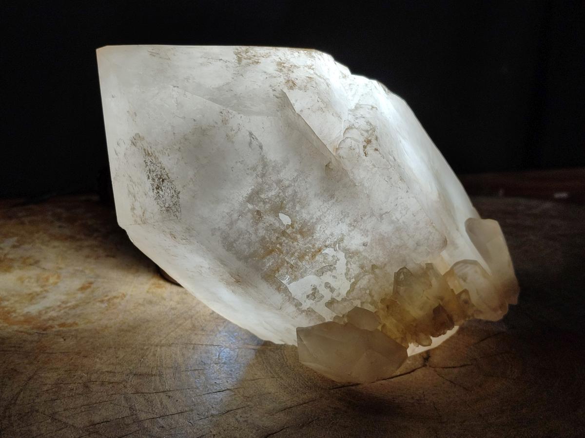 Natural Large Cascading Double Terminated Malagasy Quartz "Collar" Crystal x 1 From Madagascar - Toprock Gemstones and Minerals 