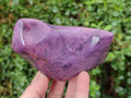 Polished Stichtite Standing Display Pieces x 2 From Barberton, South Africa - Toprock Gemstones and Minerals 