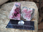 Natural Spherocobaltite Specimens x 6 From Musonoi Mine, Congo - Toprock Gemstones and Minerals 