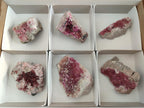 Natural Spherocobaltite Specimens x 6 From Musonoi Mine, Congo - Toprock Gemstones and Minerals 