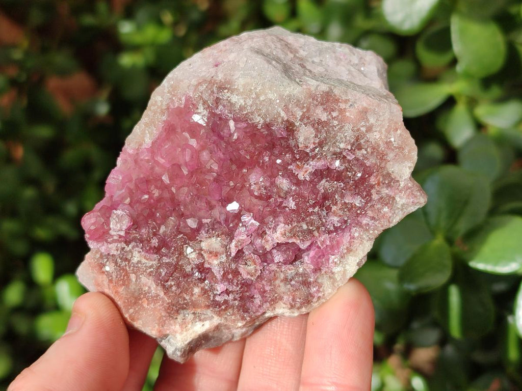 Natural Spherocobaltite Specimens x 6 From Musonoi Mine, Congo - Toprock Gemstones and Minerals 