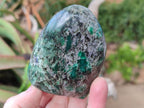 Polished Emerald Mica 'Mutokolite' Standing Display Pieces x 4 From Mutoko, Zimbabwe - Toprock Gemstones and Minerals 