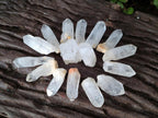 Natural Malagasy Quartz Crystals with White Phantoms x 70 From Madagascar - Toprock Gemstones and Minerals 