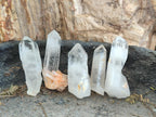 Natural Malagasy Quartz Crystals with White Phantoms x 70 From Madagascar - Toprock Gemstones and Minerals 