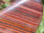 Polished Banded Tiger Iron Standing Display Pieces x 4 From South Africa - Toprock Gemstones and Minerals 