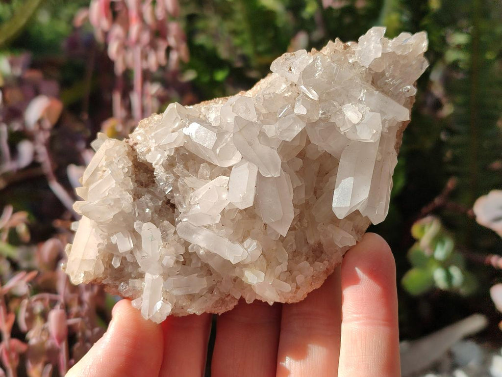 Natural Malagasy Quartz Clusters x 6 From Madagascar - Toprock Gemstones and Minerals 