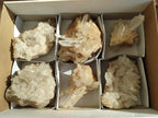 Natural Malagasy Quartz Clusters x 6 From Madagascar - Toprock Gemstones and Minerals 