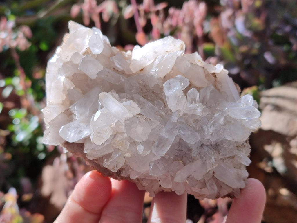 Natural Malagasy Quartz Clusters x 6 From Madagascar - Toprock Gemstones and Minerals 