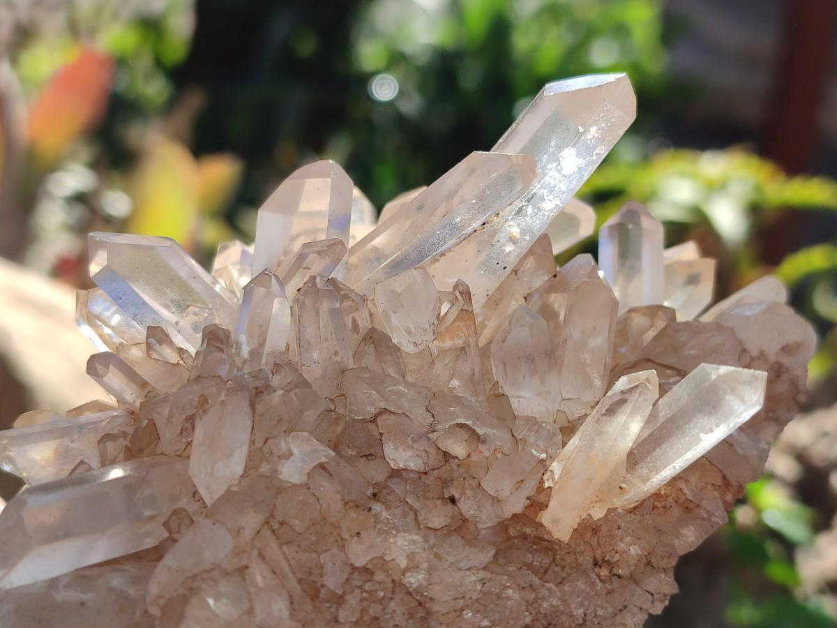 Natural Malagasy Quartz Clusters x 6 From Madagascar - Toprock Gemstones and Minerals 