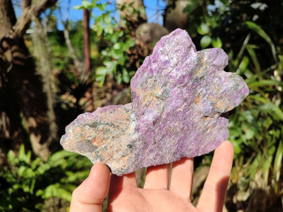 Natural Large Cobbed Stichtite Specimens x 9 From Barberton, South Africa - Toprock Gemstones and Minerals 