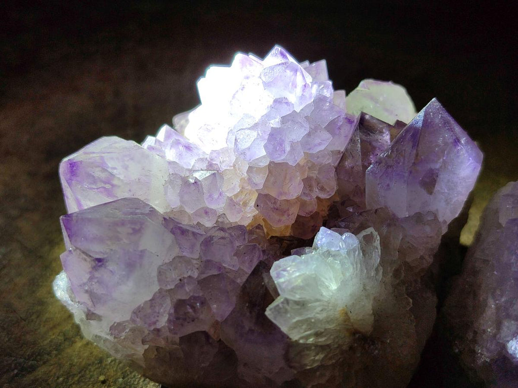 Natural Spirit Amethyst Clusters x 6 From Boekenhouthoek, South Africa - Toprock Gemstones and Minerals 
