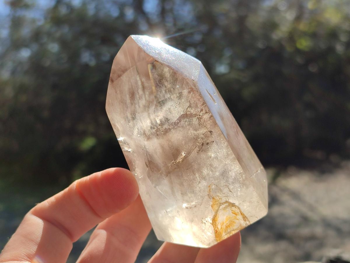 Polished Mixed Smokey Quartz Crystals x 6 From Madagascar - Toprock Gemstones and Minerals 
