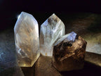 Polished Mixed Smokey Quartz Crystals x 6 From Madagascar - Toprock Gemstones and Minerals 