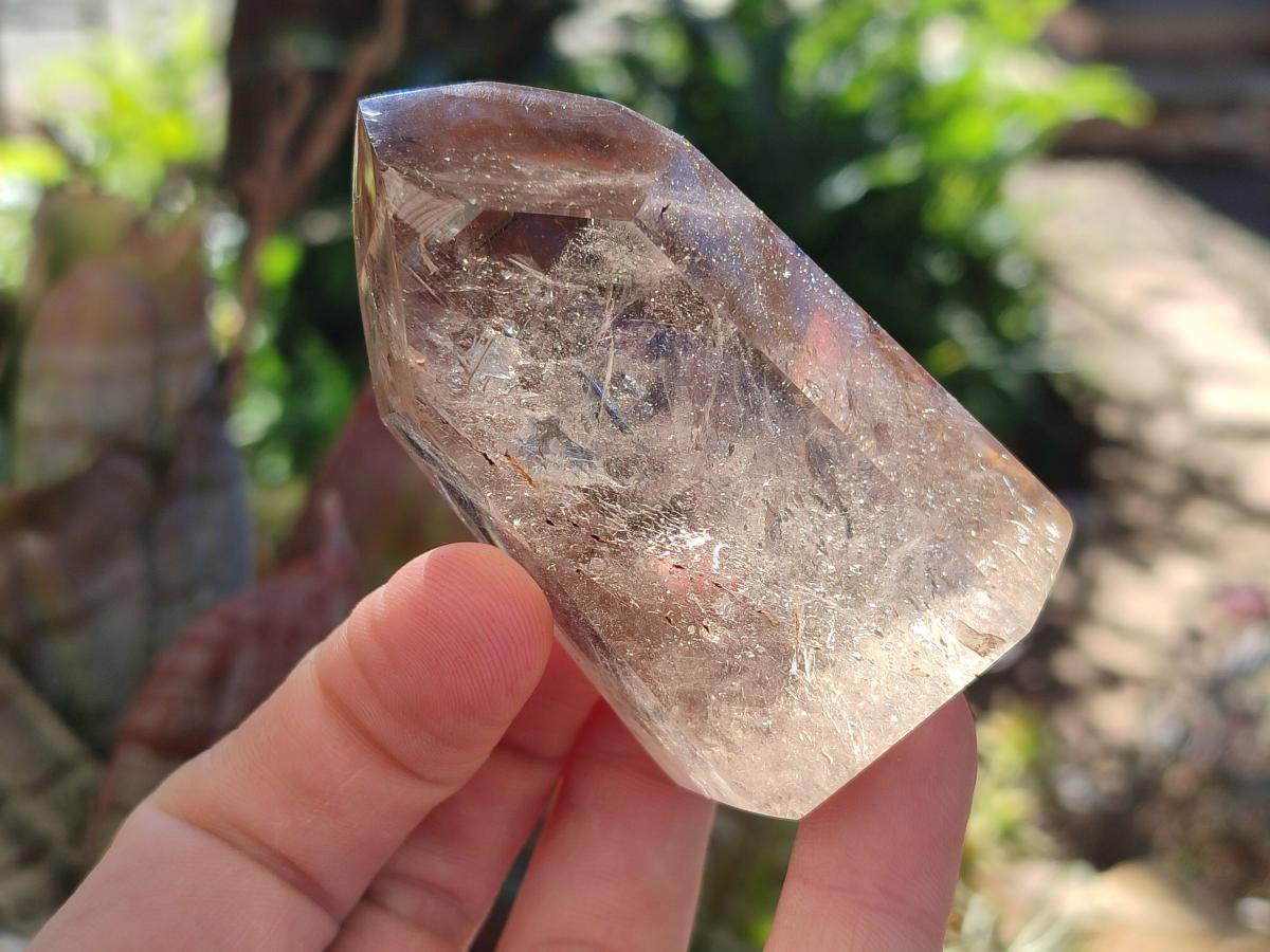Polished Mixed Smokey Quartz Crystals x 6 From Madagascar - Toprock Gemstones and Minerals 