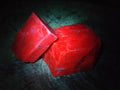 Natural Rhombohedral Sunset Orange Calcite Specimens x 24 From Spitzkop, Namibia - Toprock Gemstones and Minerals 