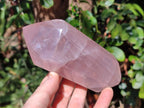 Polished Double Terminated Gemmy Rose Quartz Crystals x 6 From Madagascar - Toprock Gemstones and Minerals 