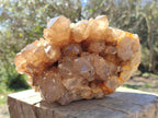Natural Large Cascading White Phantom Smokey Citrine Quartz Cluster x 1 From Luena, Congo - Toprock Gemstones and Minerals 