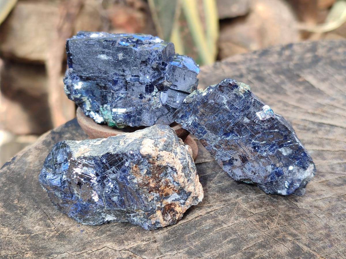 Natural Bright Silver Lead Galena Cobbed Specimens x 12 From Kaokoveld, Namibia - Toprock Gemstones and Minerals 