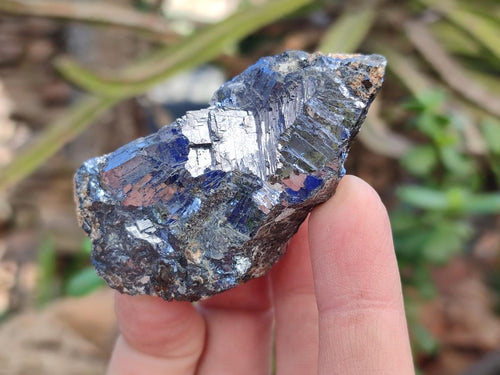 Natural Bright Silver Lead Galena Cobbed Specimens x 12 From Kaokoveld, Namibia - Toprock Gemstones and Minerals 