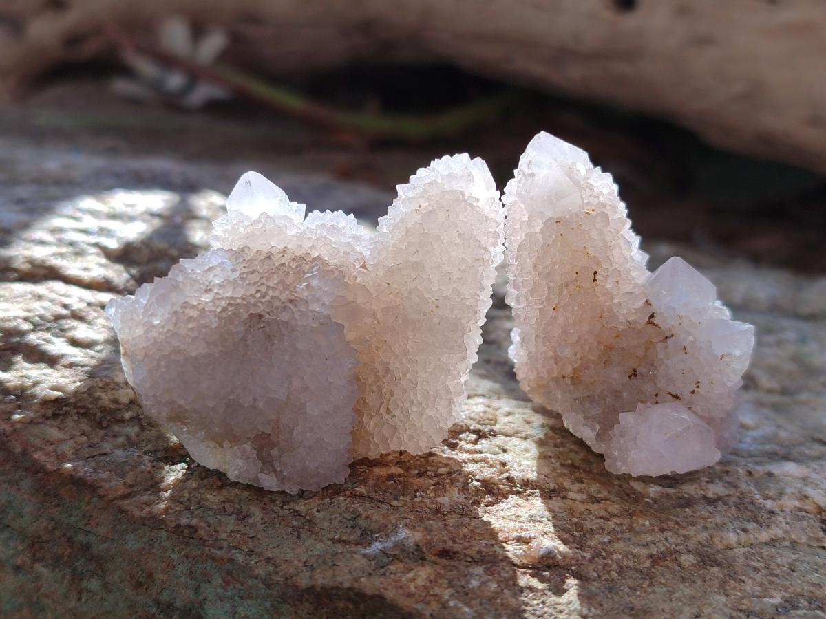 Natural White Spirit Quartz Crystals and Clusters x 35 From Boekenhouthoek, South Africa - Toprock Gemstones and Minerals 