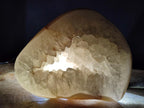 Polished and Natural Large Banded Agate Standing Display Piece x 1 From Madagascar - Toprock Gemstones and Minerals 