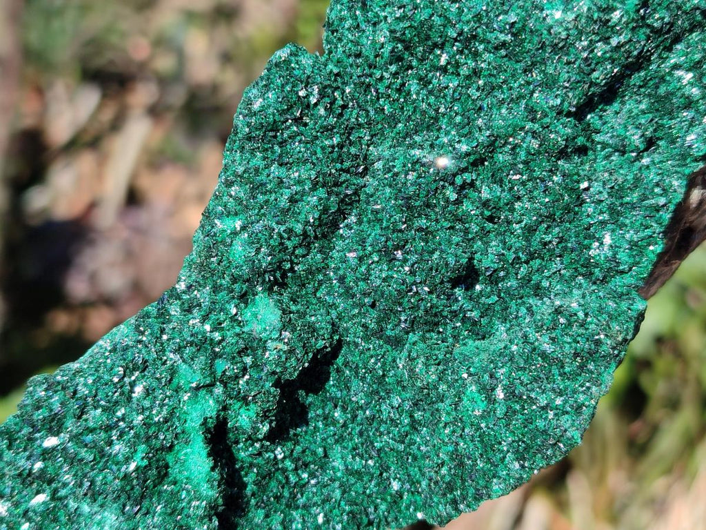 Natural Crystalline Malachite Specimens x 2 From Tenke Fungurume, Congo - Toprock Gemstones and Minerals 