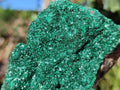 Natural Crystalline Malachite Specimens x 2 From Tenke Fungurume, Congo - Toprock Gemstones and Minerals 