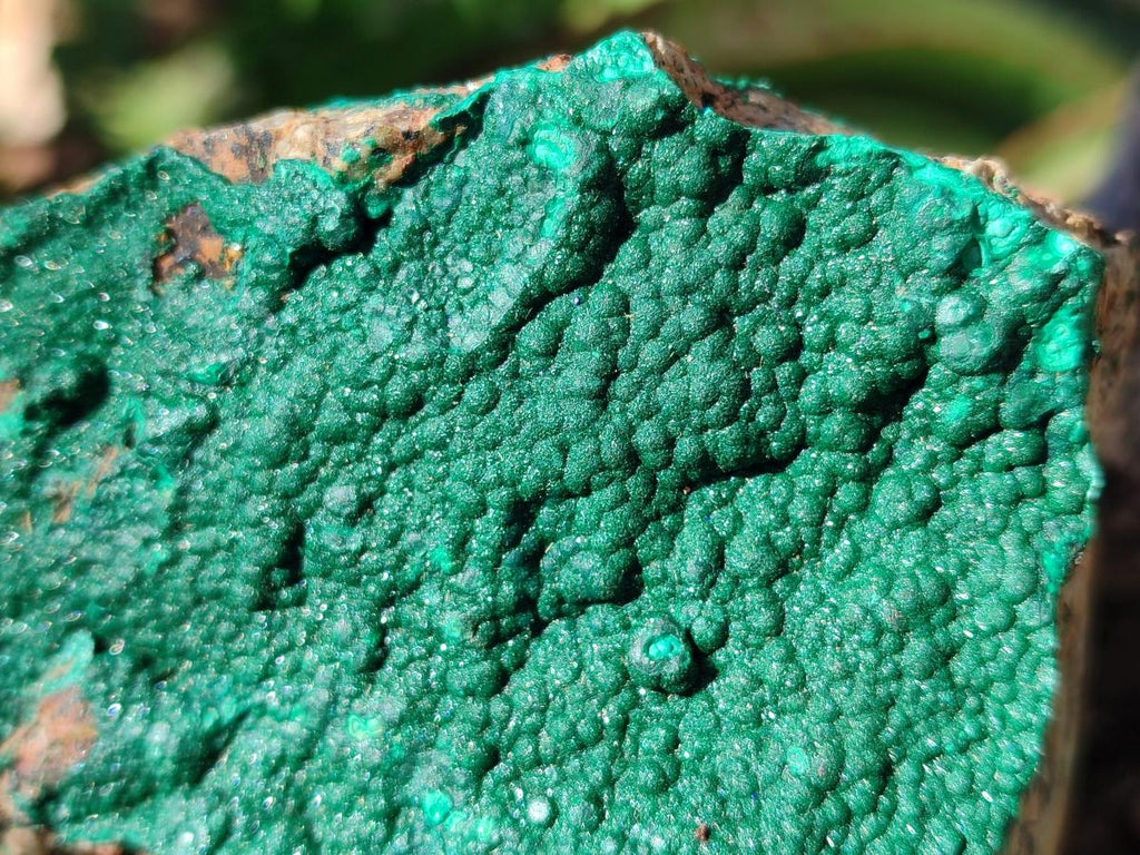 Natural Crystalline Malachite Specimens x 2 From Tenke Fungurume, Congo - Toprock Gemstones and Minerals 