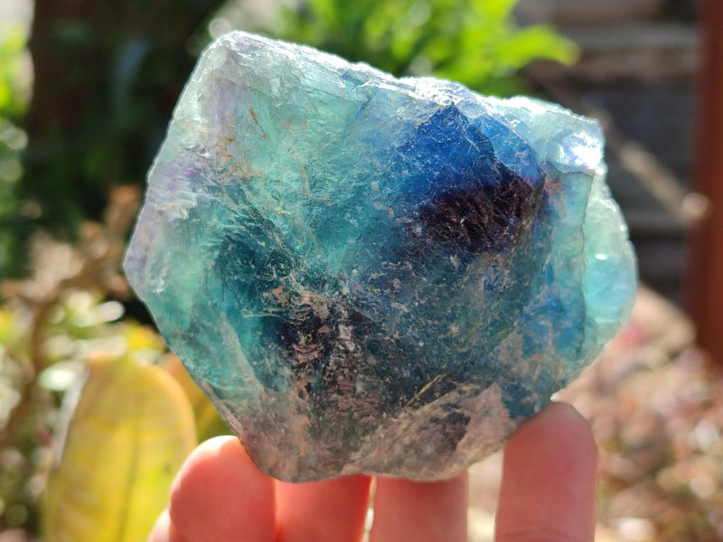 Natural Watermelon Fluorite Cobbed Specimens x 12 From Uis, Namibia - Toprock Gemstones and Minerals 